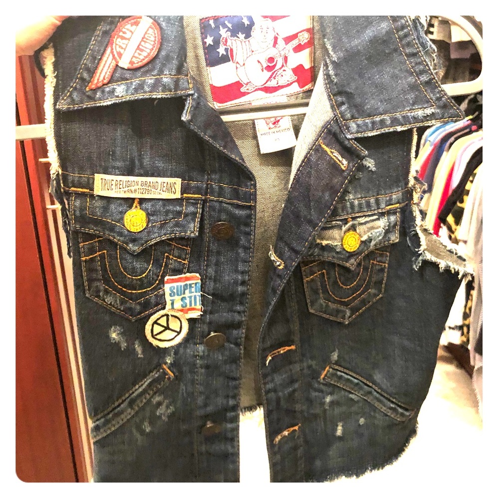 True religion vest